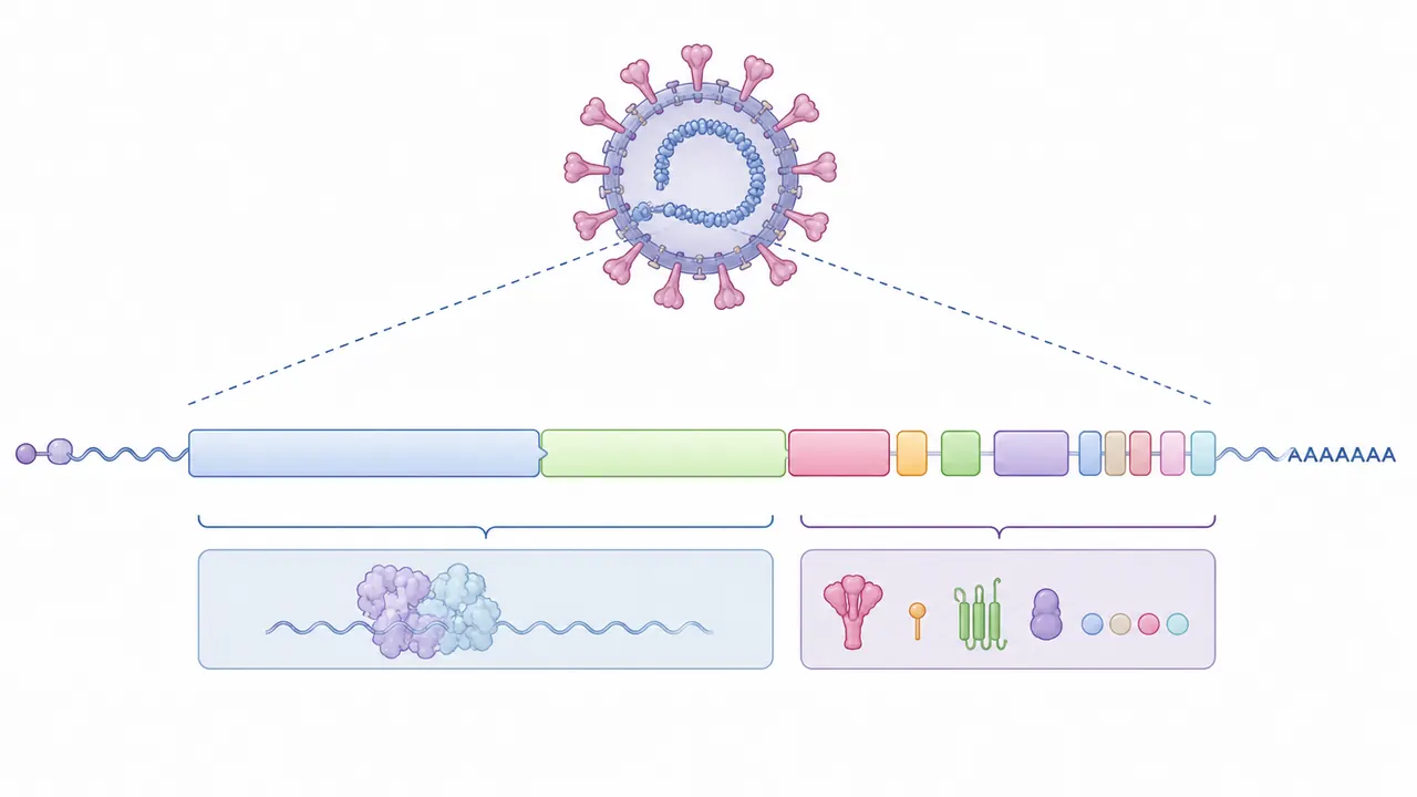 Genome Structure for sars-cov-2